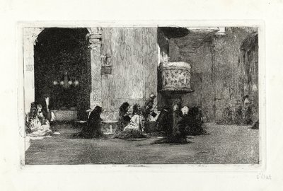 Innenraum der Kirche Sant Josep von Marià Fortuny Marsal