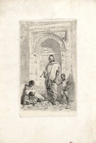Marokkanische Familie von Marià Fortuny Marsal