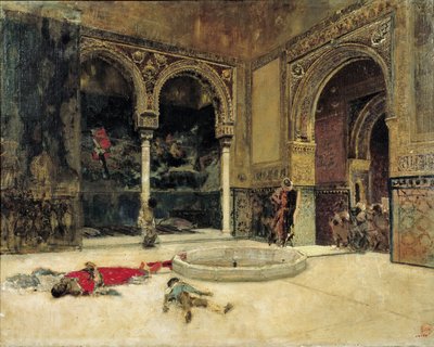Die Ermordung der Abencerrajes von Marià Fortuny Marsal