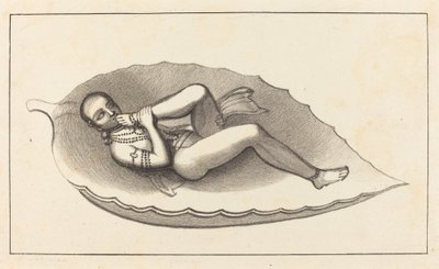 Vishnu, Schöpfer von Brahma, Symbol der Ewigkeit von Maria Denman after John Flaxman