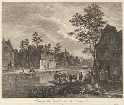 Erster Blick auf die Umgebung von Antwerpen Premiere Vue des Environs d