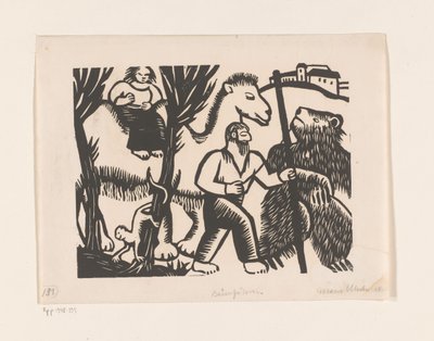 Bärenführer von Maria Uhden (signed by artist)