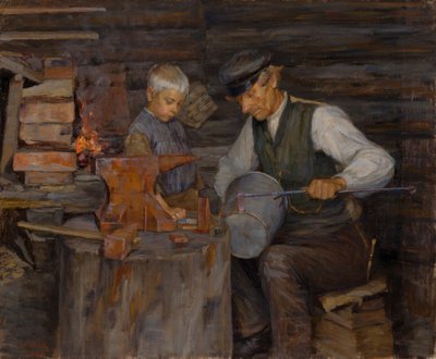In der Schmiede von Maria Wiik