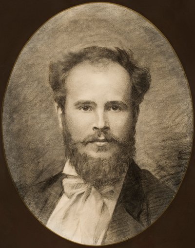 Porträt von Johannes Takanen von Maria Wiik