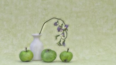 Zartes Botanisches Stillleben von Marie-anne Stas