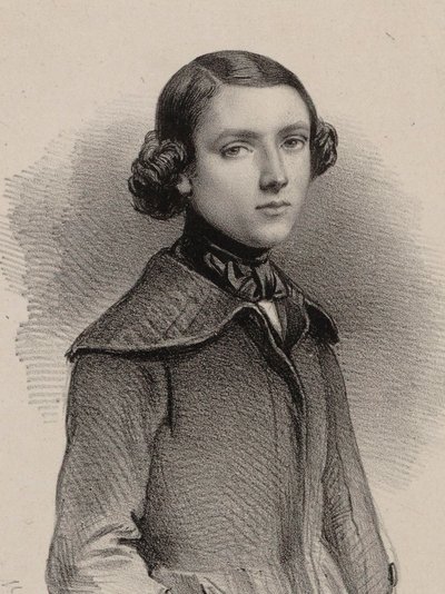 Porträt des Organisten und Komponisten Louis James Alfred Lefébure-Wely 1817-1869, 1840 von Marie Alexandre Menut Alophe