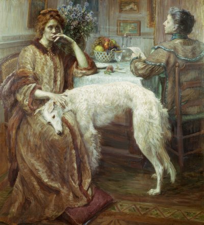 Nachdenkliches Leben von Marie Louise Catherine Breslau