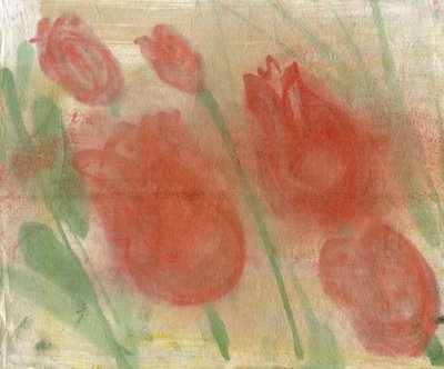 Rote Tulpen 1 (2020) von Marina Falco