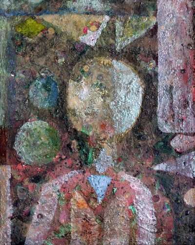 Abstrakte Erdige Figur von Marina Nelson
