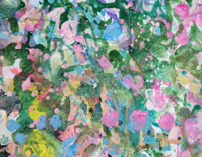 Lebendiger Abstrakter Garten von Marina Nelson