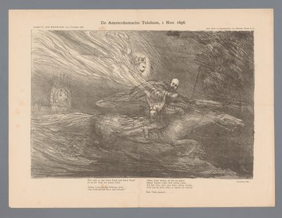 Der Amsterdamer Telefon, 1. Nov. 1896 von Marius Bauer