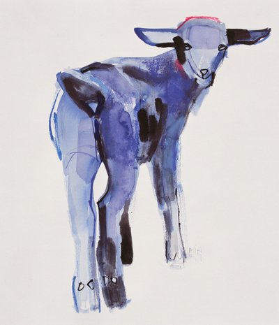 Blaues Kind, Cazalla de la Sierra, 1999 von Mark Adlington