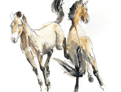 Reiten, 2013 von Mark Adlington