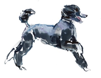 Sheer Class, 2013 (Aquarell und Gouache auf Papier) von Mark Adlington