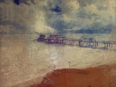 Silberne Meereslandschaft - Cromer Pier, Norfolk von Mark Gordon