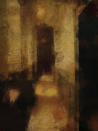 Ein Korridor im Schloss Elvaston von Mark Gordon