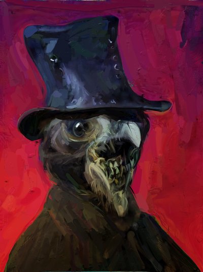 Ein Pestdoktor ohne Maske von Mark Gordon