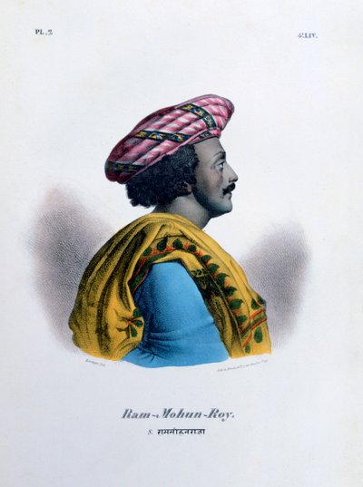 Ram Mohan Roy, Gründer des Brahmo Samaj, 1828 von Marlet et Cie
