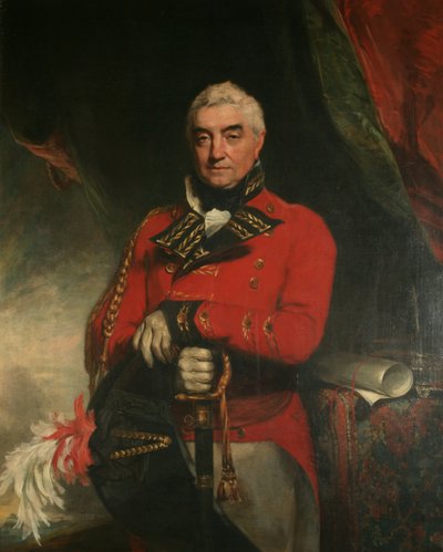 Generalmajor Sir Barry Close, Bart, ca. 1811-1850 von Martin Archer Shee