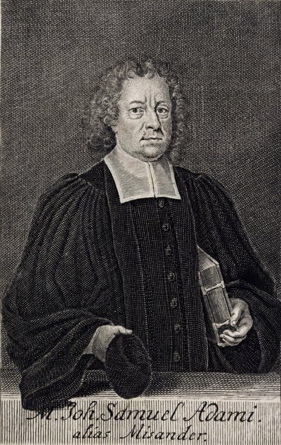 Johann Samuel Adami von Martin Bernigeroth