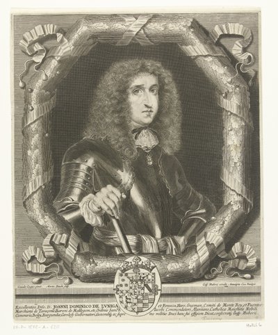 Porträt von Johannes Dominicus von Zuniga und Fonseca von Martin Bouche