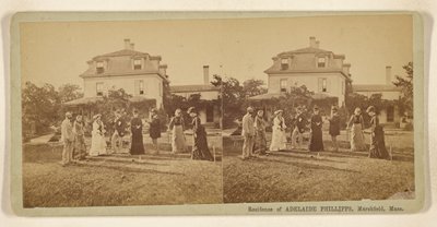 Wohnsitz von Adelaide Phillipps, Marshfield, Mass. von Martin Chandler