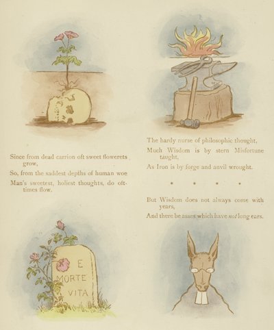 Seite aus Symbole und Metaphern von Cynicus von Martin Cynicus Anderson