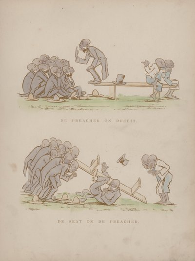 Seite aus den Humours of Cynicus von Martin  Anderson