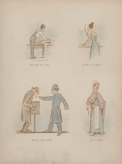 Seite aus den Humours of Cynicus von Martin  Anderson
