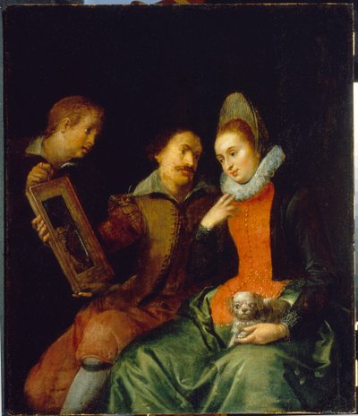 Allegorie des Sehens von Martin Pepyn or Pepin