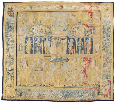 Allegorischer Wandteppich, Brüssel, spätes 16. - frühes 17. Jahrhundert von Martin Reymbouts