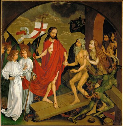 Der Abstieg in die Vorhölle von Martin Schongauer