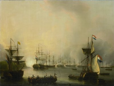 Die Bombardierung von Palembang von Martin Schouman