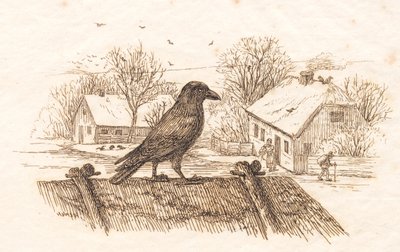 Illustration zu "Halvhundrede Fabler for Børn" von Hey von Martinus Rørbye