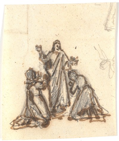Der auferstandene Christus von Martinus Rørbye