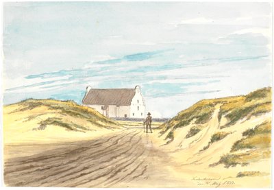 Die alte Kirche von Frederikshavn von Martinus Rørbye