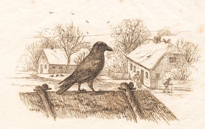 Illustration zu "Halvhundrede Fabler for Børn" von Hey von Martinus Rørbye