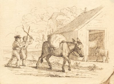 Illustration zu "Halvhundrede Fabler for Børn" von Hey von Martinus Rørbye