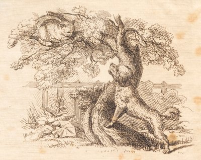 Illustration zu "Halvhundrede Fabler for Børn" von Hey von Martinus Rørbye