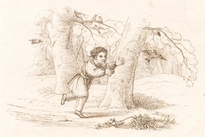Illustration zu "Halvhundrede Fabler for Børn" von Hey von Martinus Rørbye