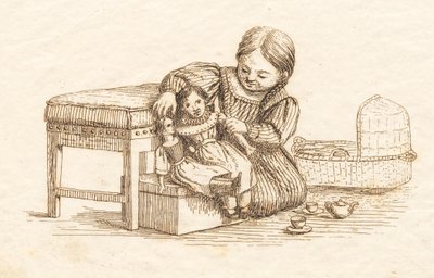 Illustration zu "Halvhundrede Fabler for Børn" von Hey von Martinus Rørbye