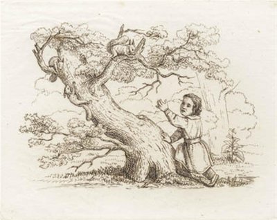 Illustration zu "Halvhundrede Fabler for Børn" von Hey von Martinus Rørbye