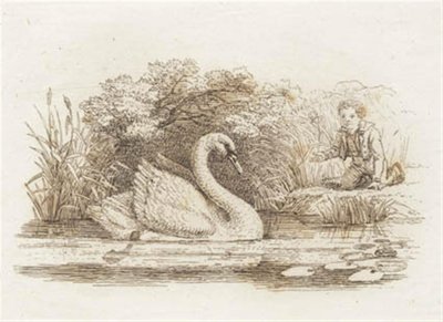 Illustration zu "Halvhundrede Fabler for Børn" von Hey von Martinus Rørbye