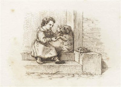 Illustration zu "Halvhundrede Fabler for Børn" von Hey von Martinus Rørbye