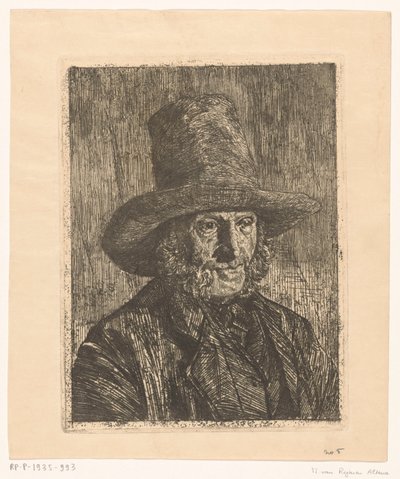 Porträt eines unbekannten Mannes von Martinus van Regteren Altena