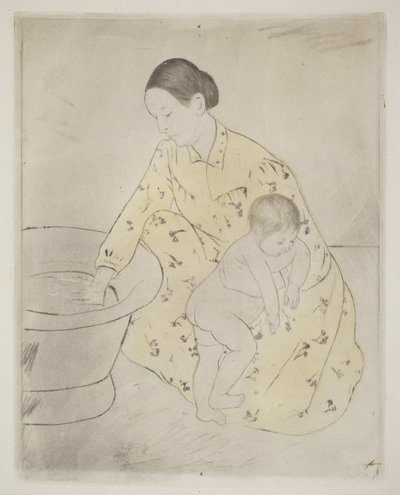 Das Bad von Mary Cassatt