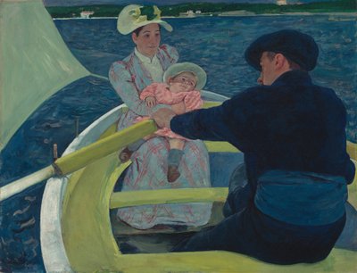 Die Bootspartie von Mary Cassatt