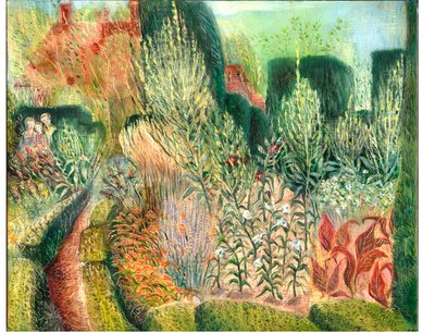 Great Dixter: Formschnitt und Wege, 2003 von Mary Kuper