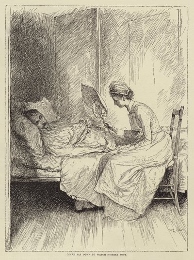 Illustration für Die Geschichte einer Krankenschwester, von Honnor Morten von Mary L. Gow