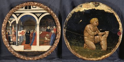 Desco da parto (Geburtstablett) von Masaccio
